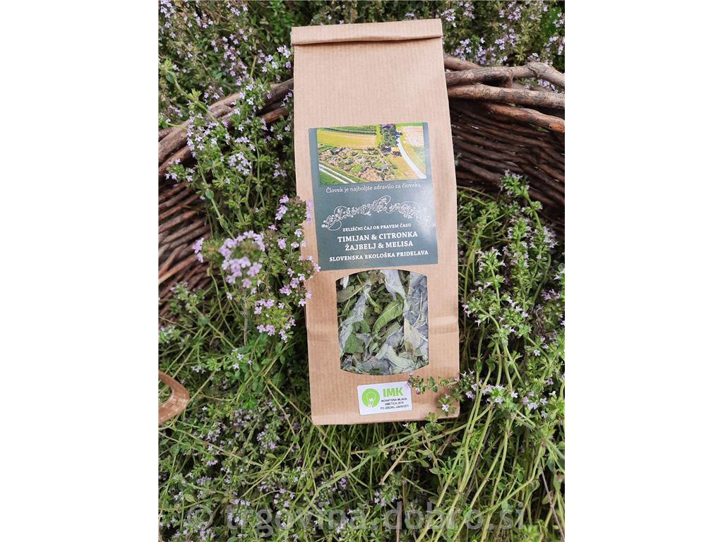 Eko zeliščni čaj Ob pravem času 30 g