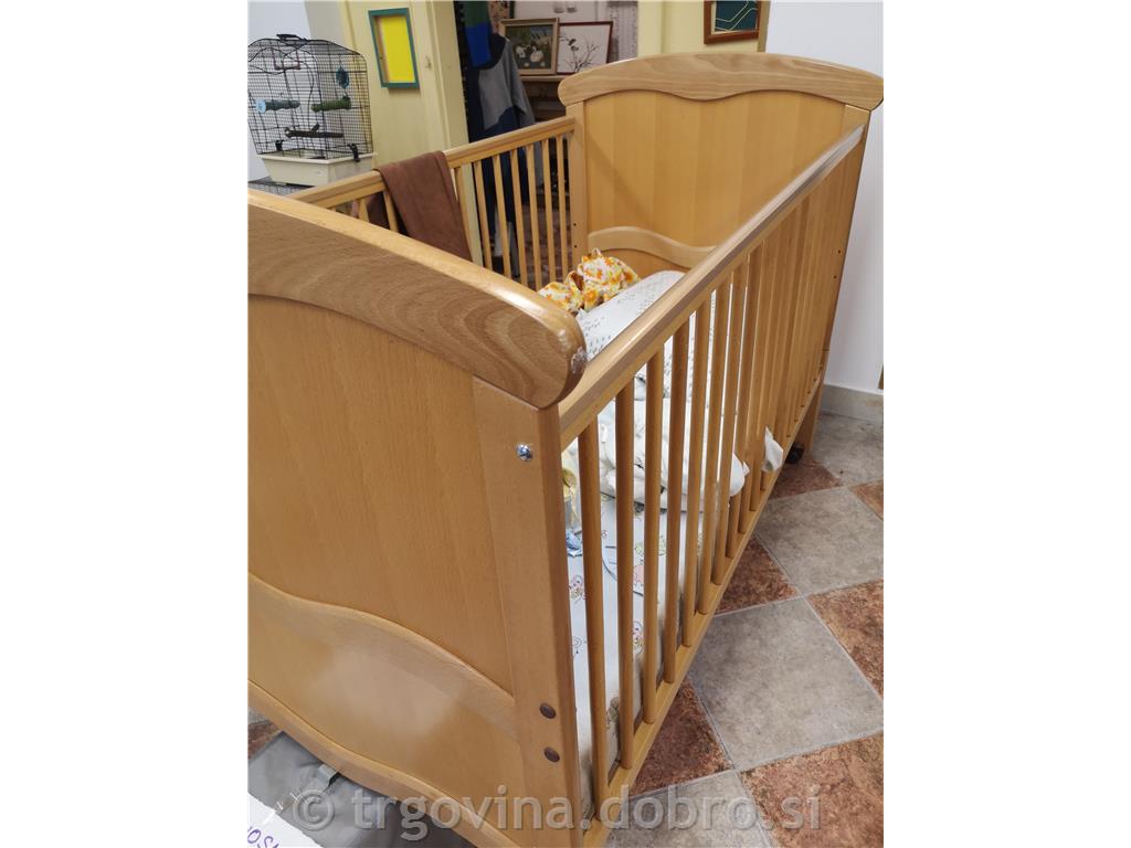 Otroška posteljica, velika